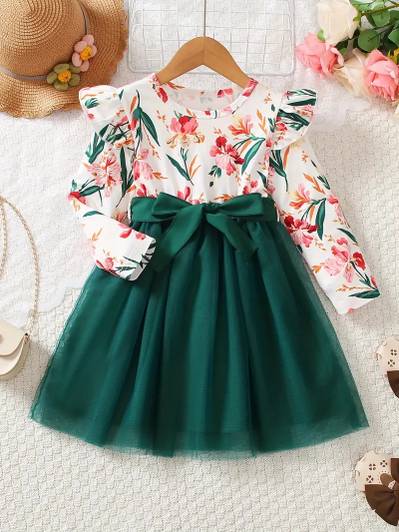 PURNKAMAAY TRENDZ Baby Girls Maxi/Full Length Casual Dress