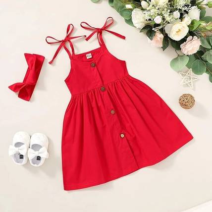 sm collection Girls Midi/Knee Length Casual Dress