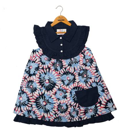 YOUNG BIRDS Indi Girls Midi/Knee Length Casual Dress