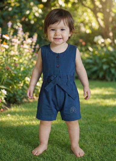 THE MAPLES FASHION Baby Girls Above Knee Casual Dress