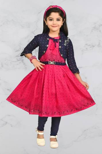 MAGNETE Girls Party(Festive) Top Legging