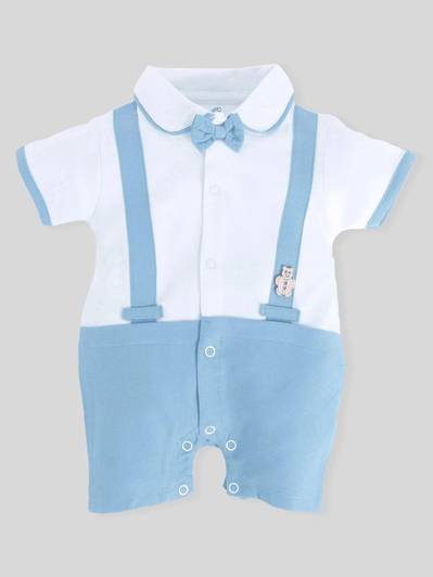 BabyGo Dungaree For Baby Boys & Baby Girls Casual Printed Pure Cotton