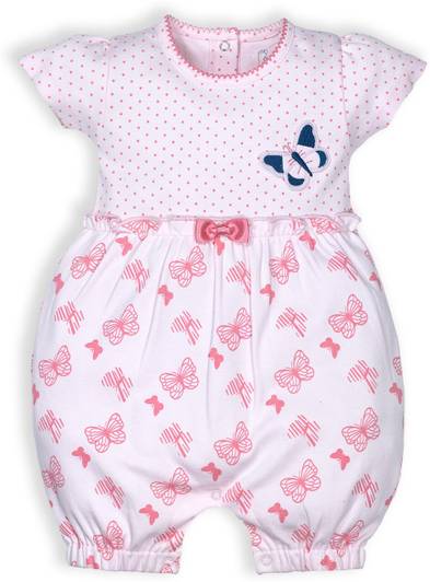 Baby Go Romper For Baby Girls Casual Embroidered Pure Cotton