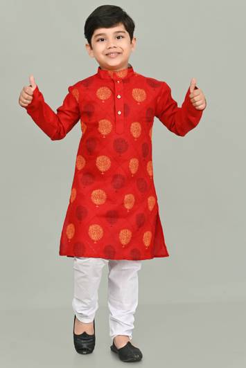 Take Style Boys Casual, Festive & Party, Formal, Wedding Kurta and Pyjama Set