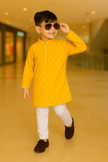 PN fashion Boys Festive & Party Kurta and Pyjama Set