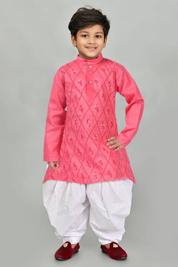 NFC CREATION Boys Festive & Party Kurta and Patiala Set