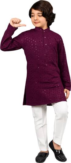 R KAY FASHIONS Boys Festive & Party Kurta and Pyjama Set