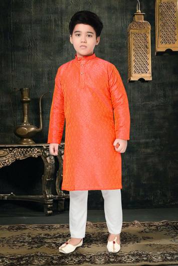 vuriq Boys Festive & Party Kurta and Pyjama Set