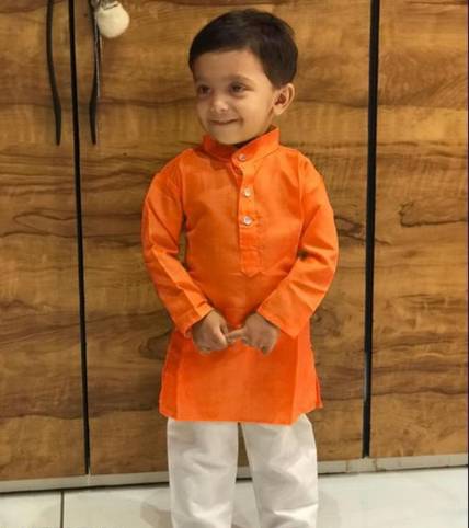 Ganesh Creation GC Boys Festive & Party Kurta and Pyjama Set