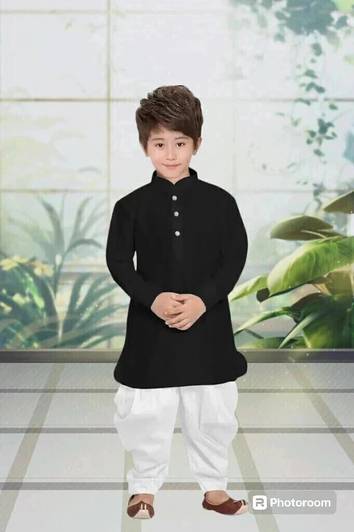 Liten Boys Festive & Party Dhoti & Kurta Set