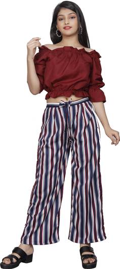 vroxa creation Girls Festive & Party, Wedding Kurta and Palazzo Set