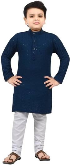 Nazrana Boys Festive & Party Kurta and Churidar Set