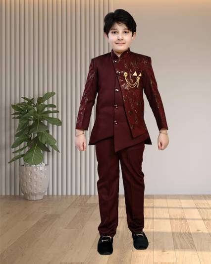 Zolario Boys Festive & Party Blazer and Pant Set