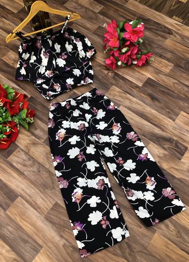 MK Fashion Girls Festive & Party Top and Skirt Set