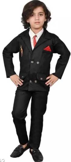 Akshita trading Boys Festive & Party Shirt, Waistcoat and Pant Set