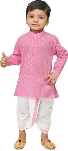 SAHIL CLLOECTION Baby Boys Festive & Party Kurta and Dhoti Pant Set
