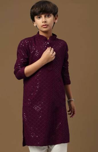 VADLI FASHION Boys Festive & Party Kurta and Pyjama Set