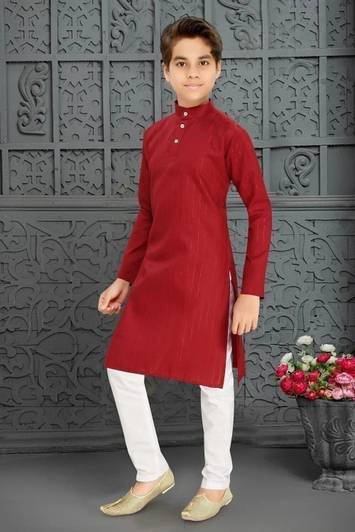 VALAKI Boys Festive & Party Kurta and Pyjama Set