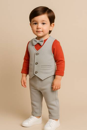 Ninas Boys Festive & Party Blazer, Shirt and Trouser Set