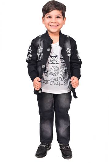KIDZWING Boys Festive & Party Blazer, Shirt and Trouser Set