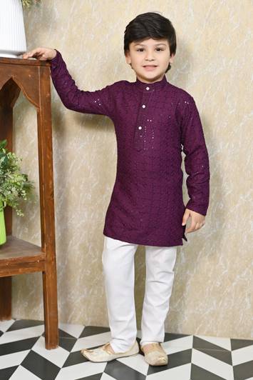 BT DEZINES Boys Festive & Party Kurta and Pyjama Set