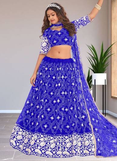Women Wed Girls Lehenga Choli Ethnic Wear, Party Wear, Western Wear Embroidered Lehenga, Choli and Dupatta Set