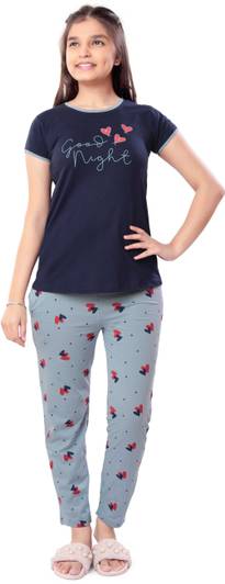 Just4You Kids Nightwear Girls Printed Fleece Blend