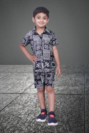 GunjaFashion Kids Nightwear Boys Printed Fleece Blend