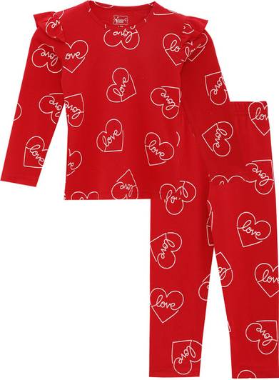 Baby's Pride Kids Nightwear Girls Printed Cotton Blend