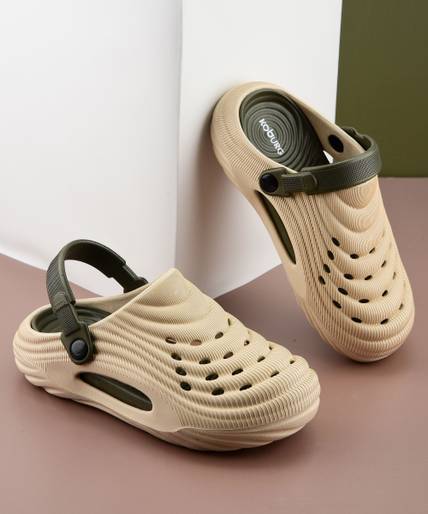 Koburg Boys Strap Clogs