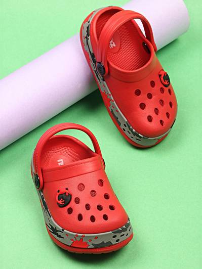 Neoz Boys Sling Back Clogs