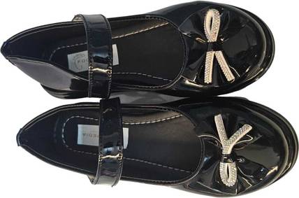 footpedia Girls Velcro Mule(Slip ons)