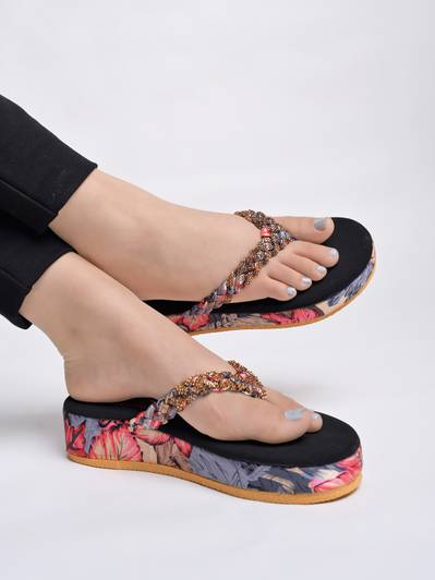 SHOETOPIA Girls Slip-on Heels