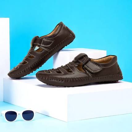 Freeplay Boys Velcro Strappy Sandals