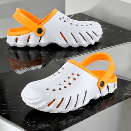 kullegs Boys Sling Back Clogs