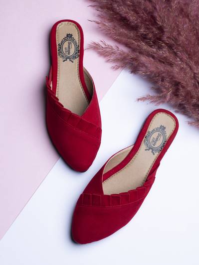 SHOETOPIA Girls Slip-on Flats