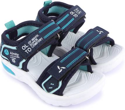 FROXY BLUES Boys Velcro Strappy Sandals