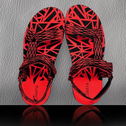 Kzaara Boys Velcro Flats