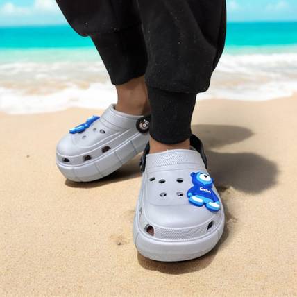 TRZ Boys Sling Back Clogs