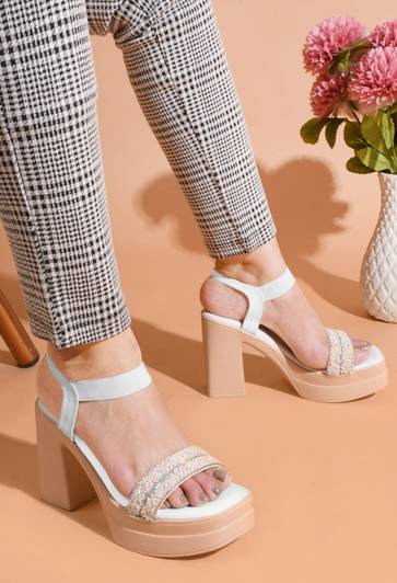 TRYME Girls Sling Back Heels