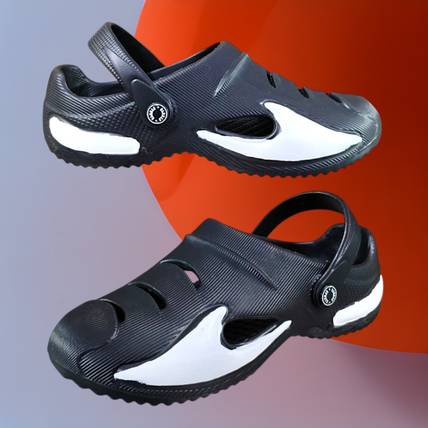 AARJU Boys Sling Back Clogs