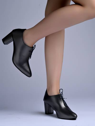 SHOETOPIA Girls Slip-on Heels