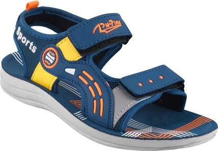 Pu-Pine Boys Velcro Sports Sandals