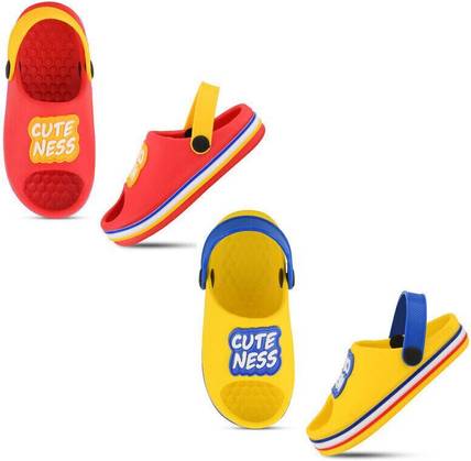 SMARTOTS Boys Sling Back Clogs