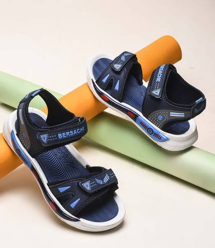 BERSACHE Boys Velcro Flats