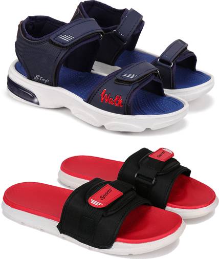 Earton Boys Velcro Flats