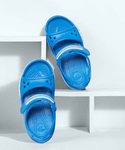 CROCS Boys Velcro Clogs