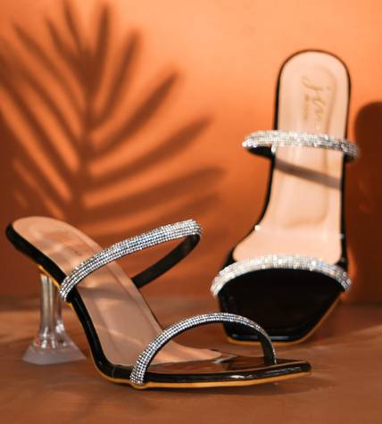 jm looks Girls Slip-on Heels