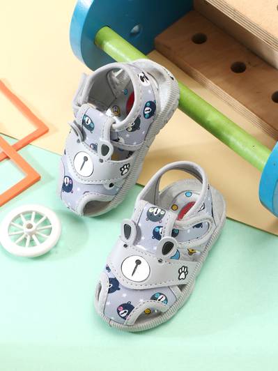 OUNIK STYLE Boys Velcro Flats