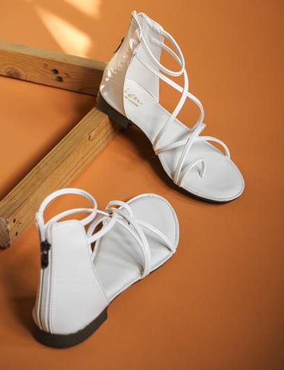 jm looks Girls Sling Back Gladiators